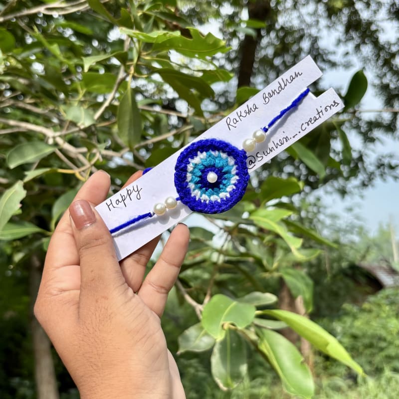 Crochet rakhi