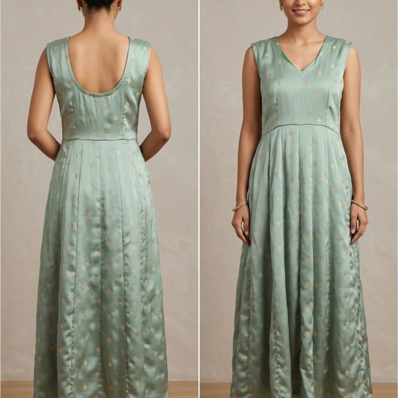 Ankle-Length Gown