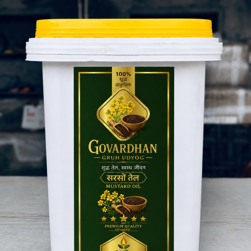 Govardhan mustard oil - 5 litre