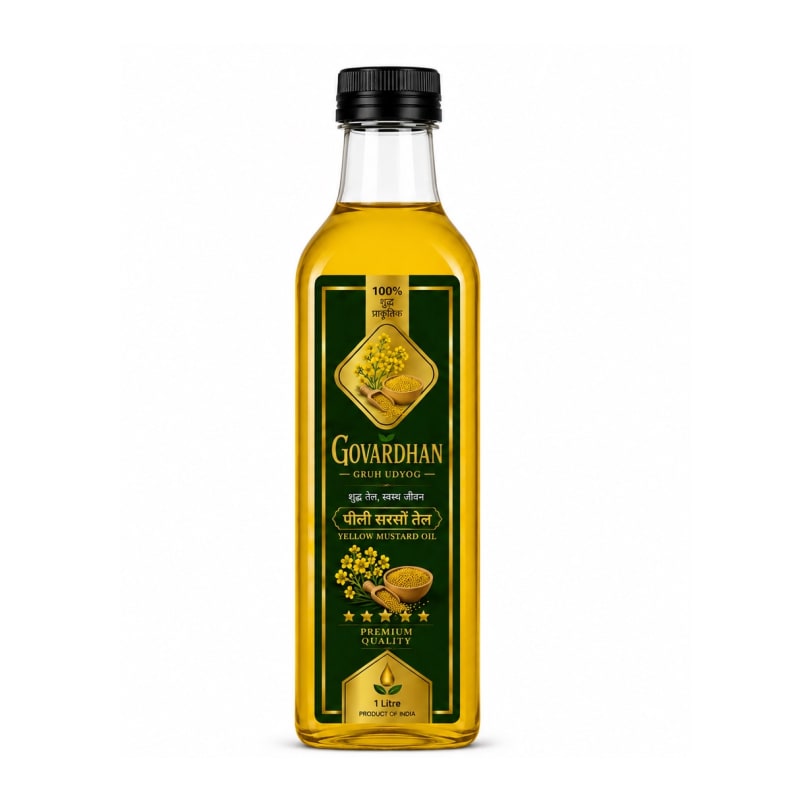Govardhan yellow mustard oil - 1 litre