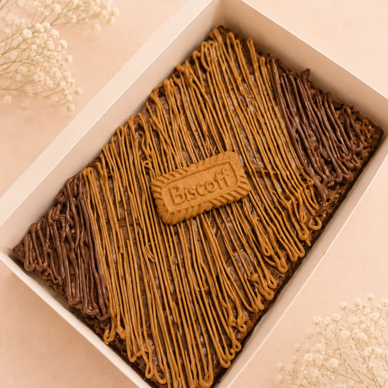 Biscoff Crunch Brownie