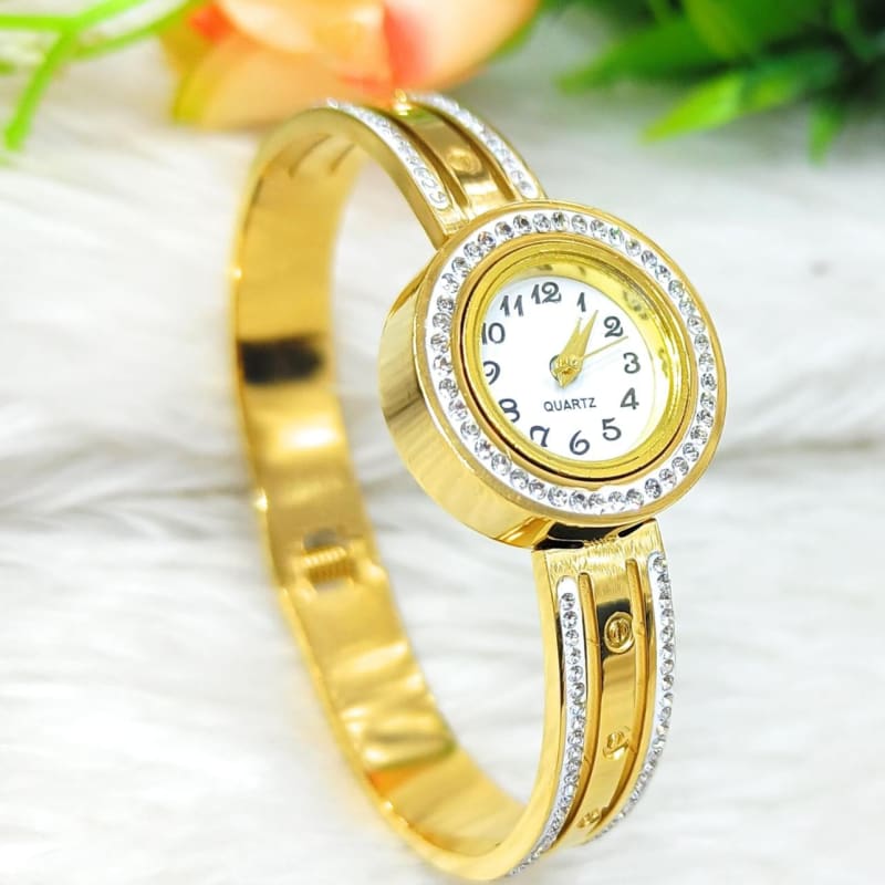 Crystal Stone Watch
