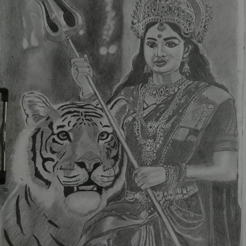 Handmade lord Mata sketch