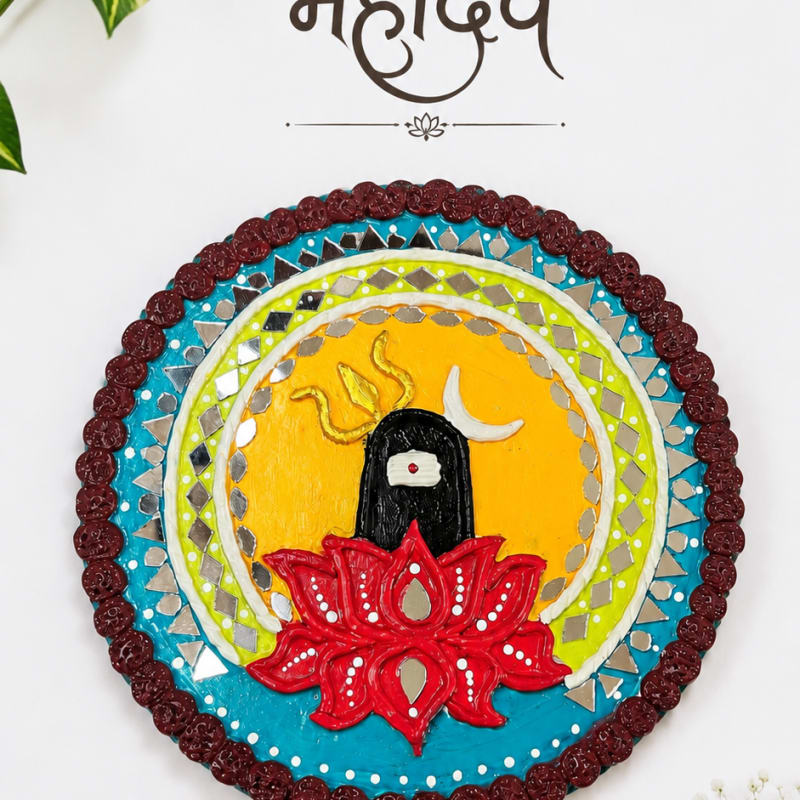 Shivling Lippan art