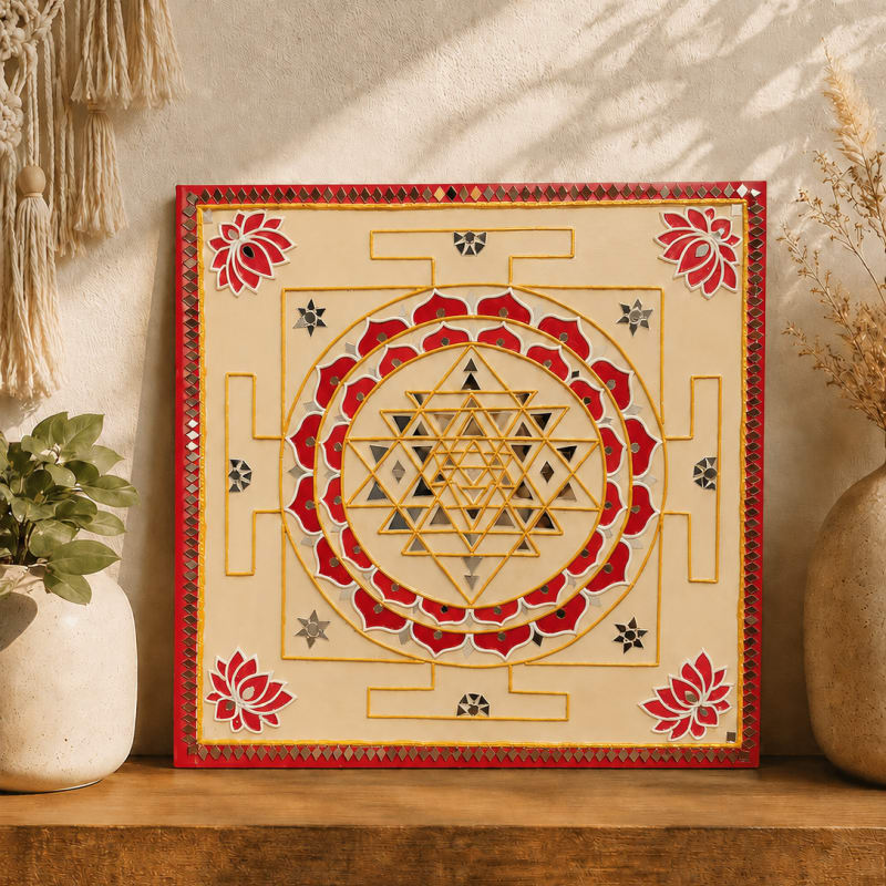 Shree yantra wall decor