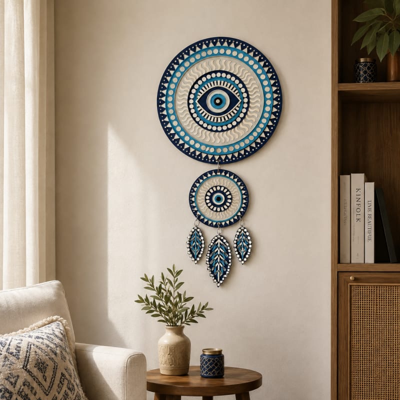 Evil eye wall hanging