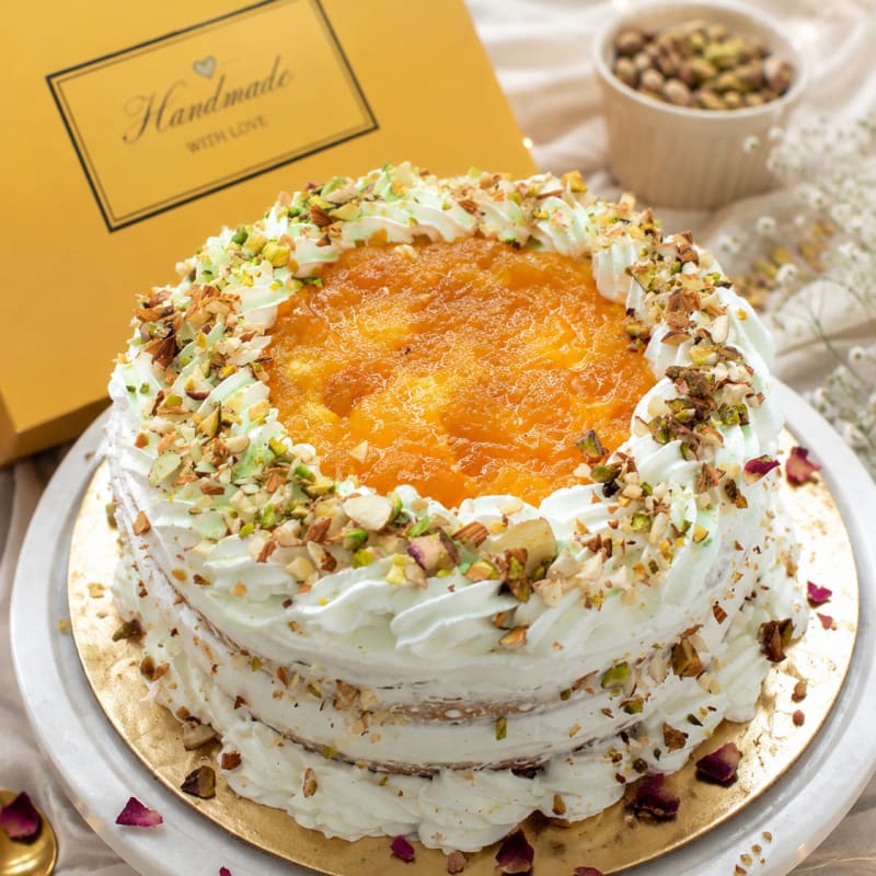 Butterscotch flavour cake
