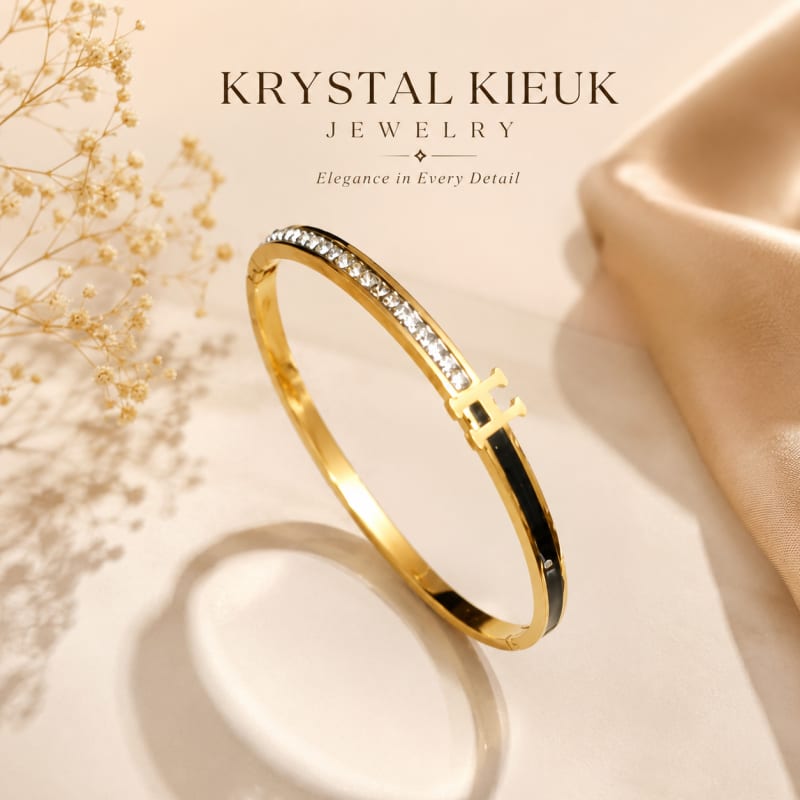 Cuff Bracelets  H motif