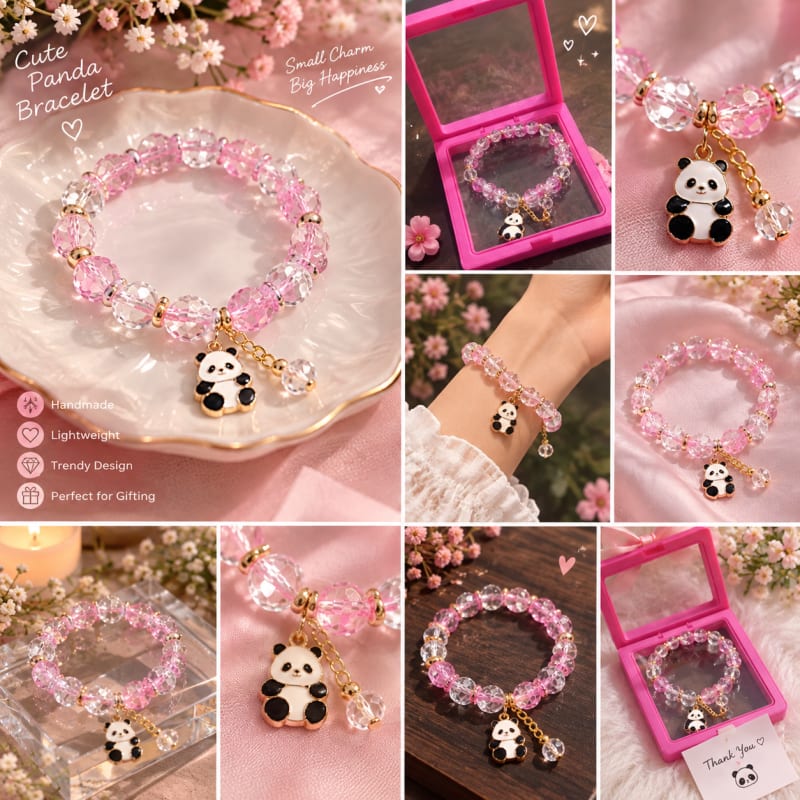 Cute panda Bracelet