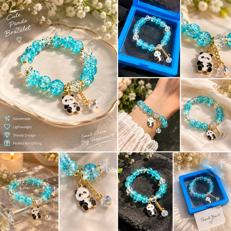 Cute Panda Bracelet