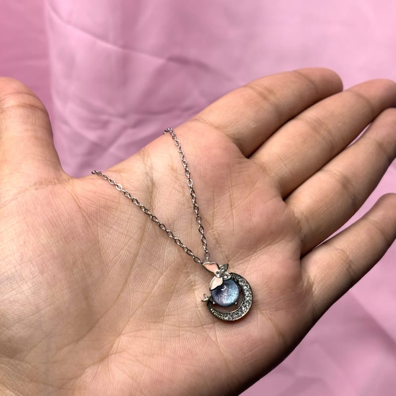 Moon necklace
