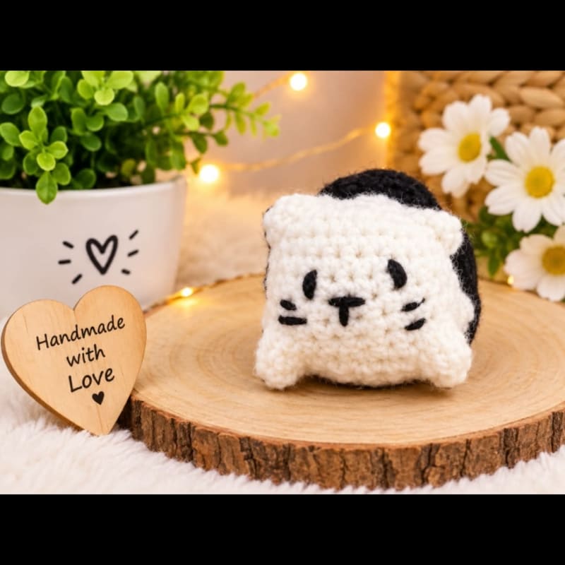 Handmade Crochet Cat Amigurumi