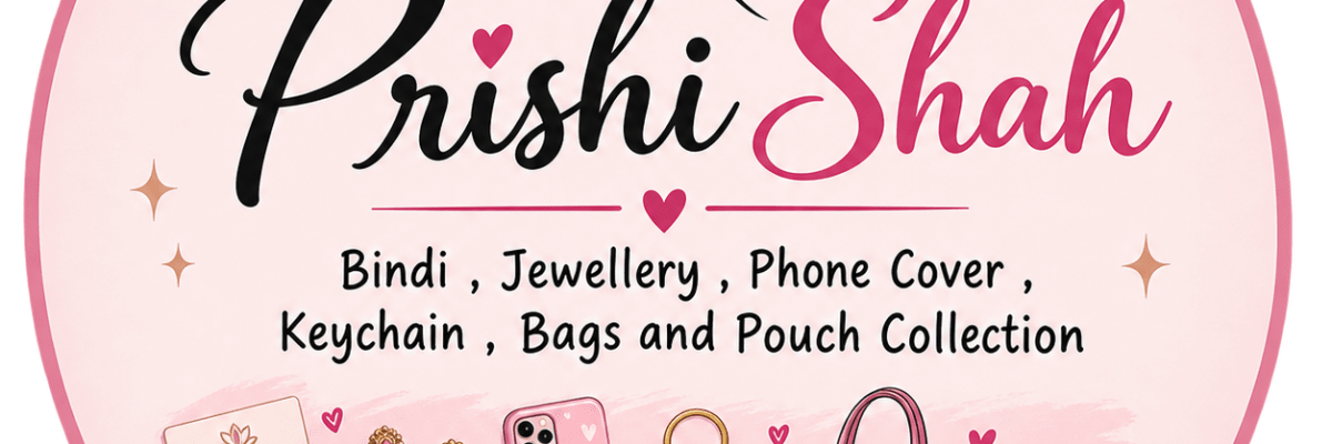 Bindi, jewellery, phone cover, keychain collection and bag pouch collection also