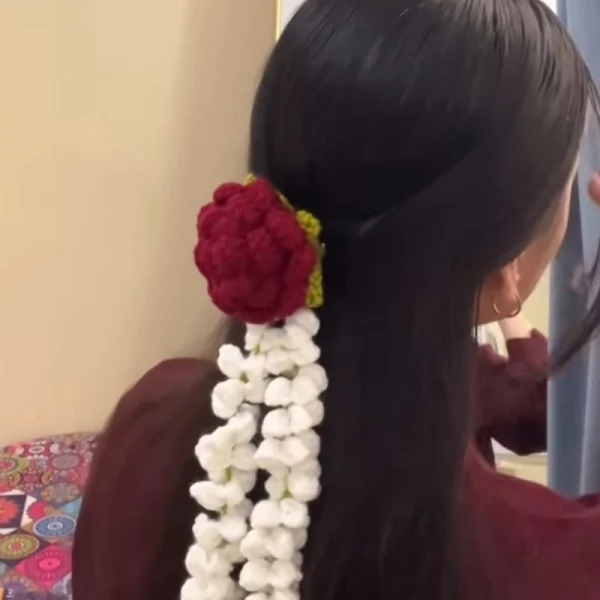Jasmine Flower Hair Garland