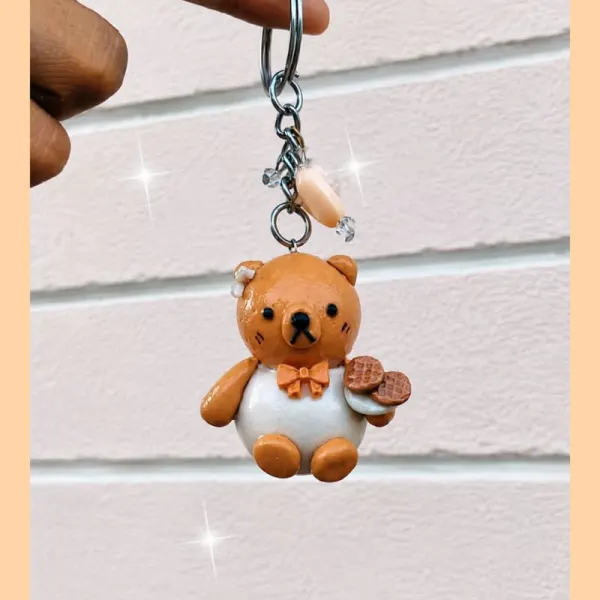 Teddy Bear Keychain