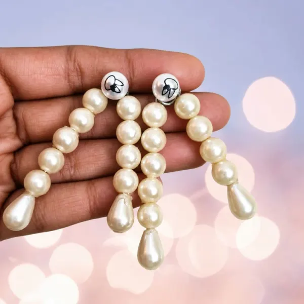 Pearl Droplet Earrings