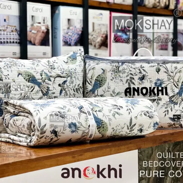 Anokhi quilted bedcover