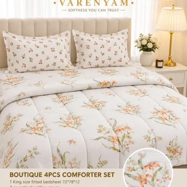 King size ze comforter set
