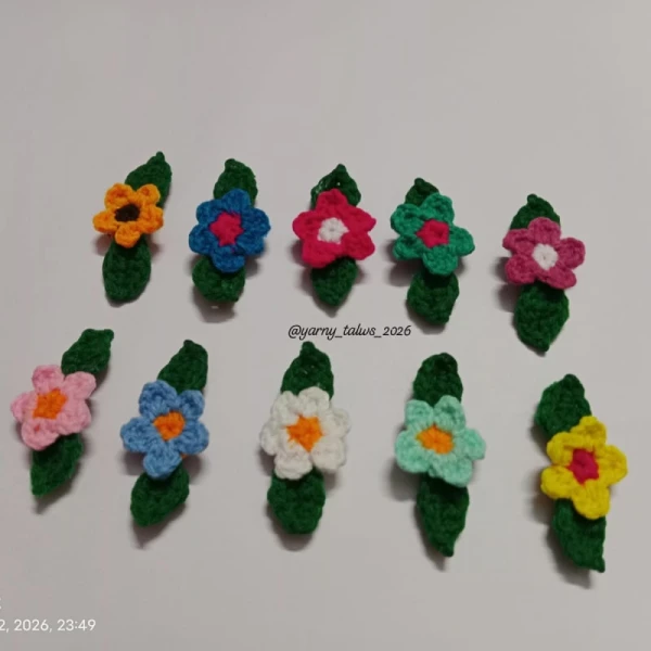Floral Tictac clip