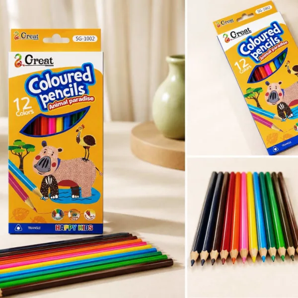 12 Pencil Colour