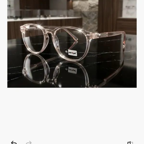 I kon Transparent Fiber Frame