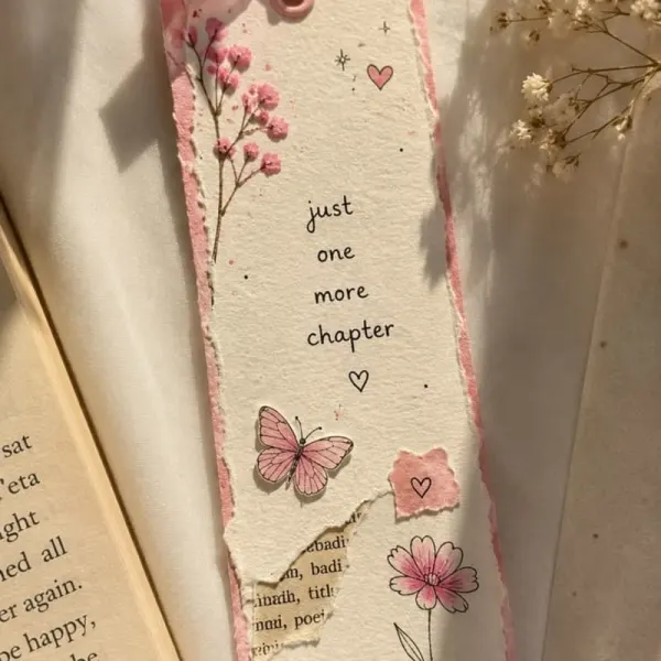 Handmade bookmark
