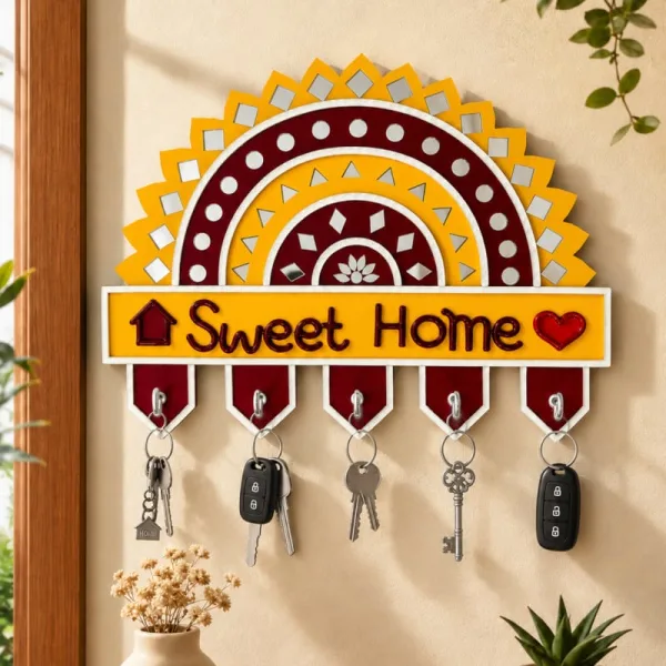 Lippan art key holder