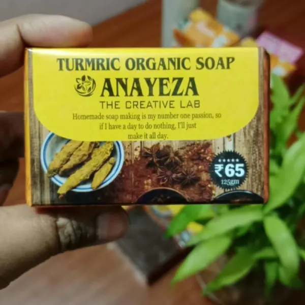 Anayeza Turmeric Organic Soap