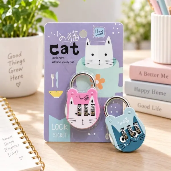 Cat number lock