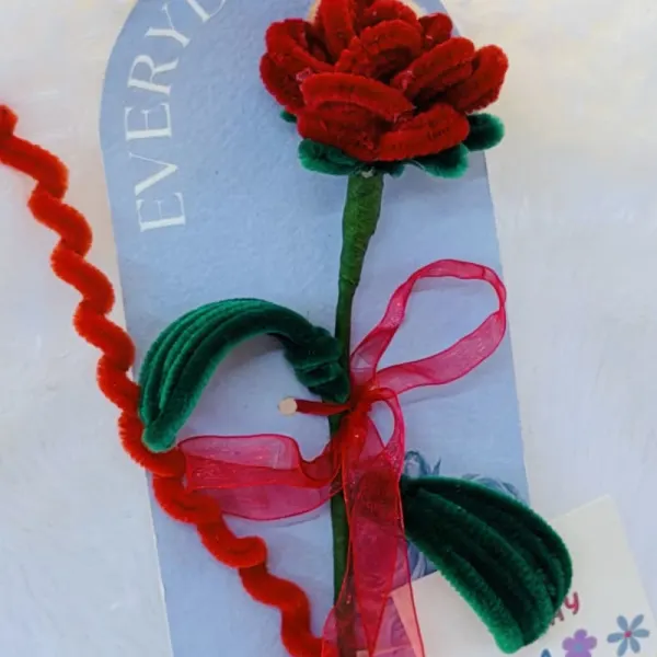 Bring a touch of handcrafted charm to your home with our delicate pipe cleaner r