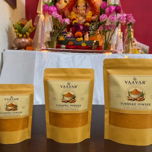 Straight from our farm, this organic turmeric powder is hand‑ground and packed f