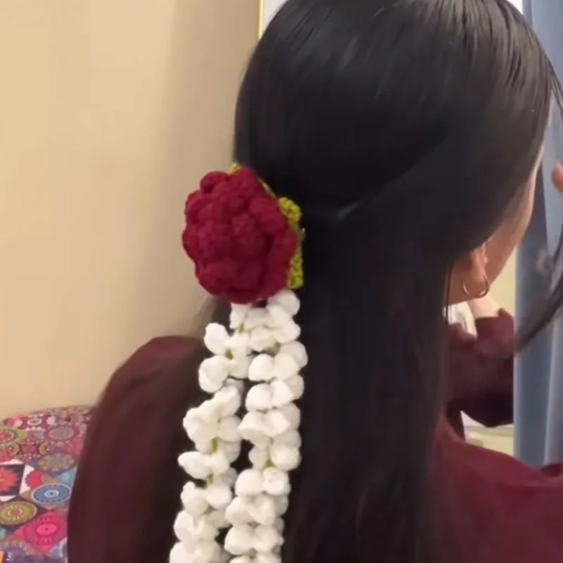 Jasmine Flower Hair Garland