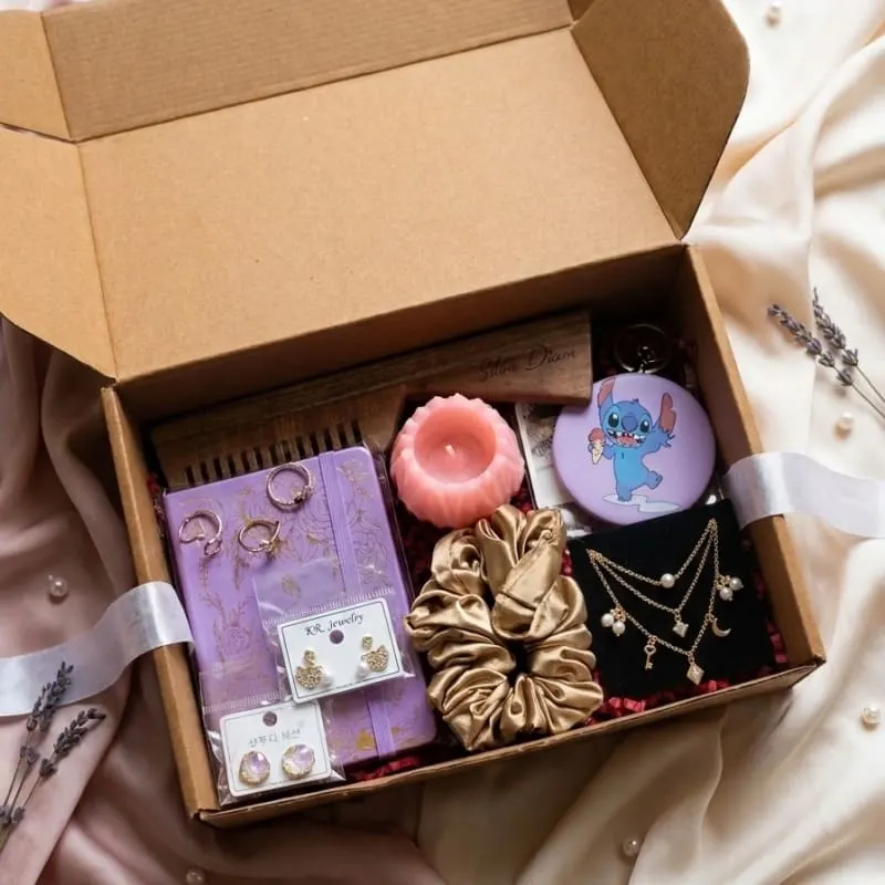 Premium Aesthetic Gift Hamper for Girls | Medium Gift Box