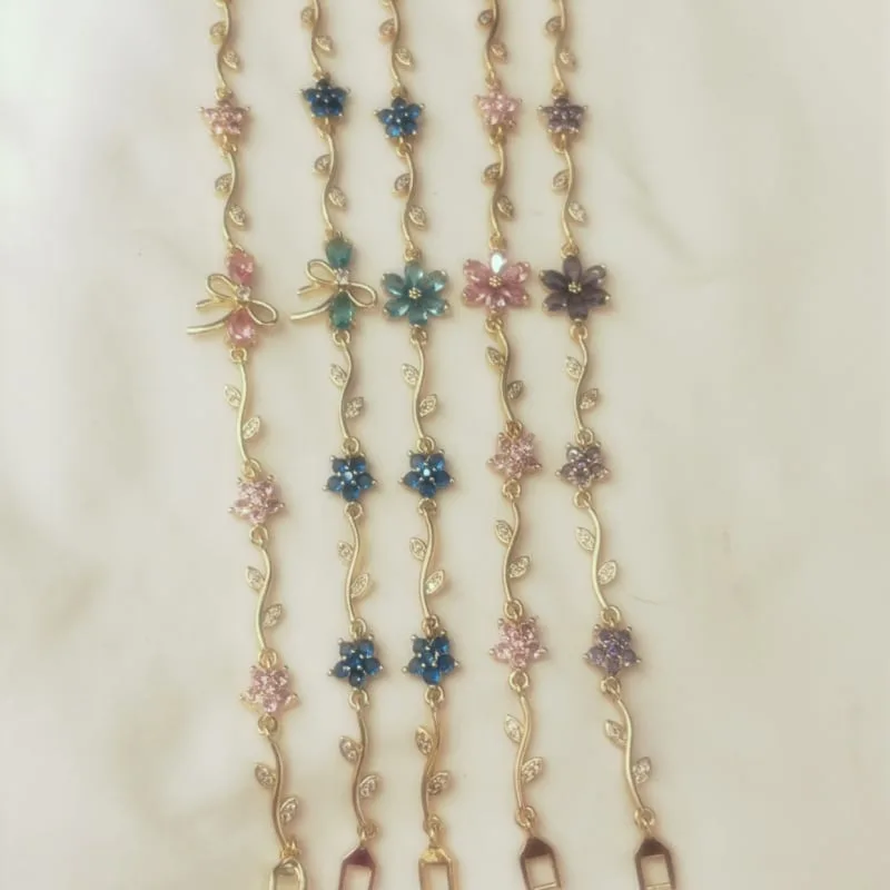 Flower bracelets available