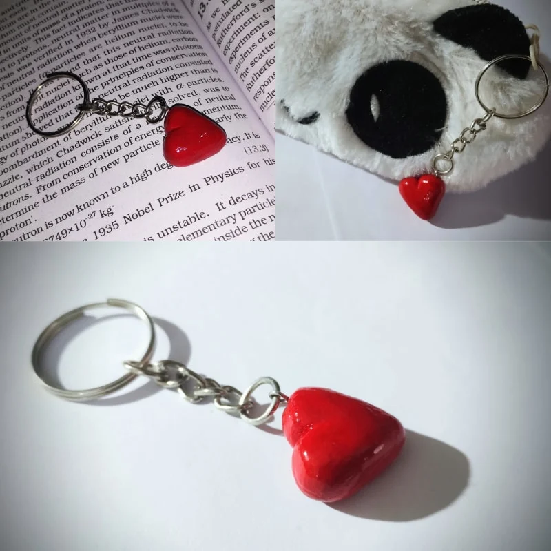 Tiny Heart Keychain❤️