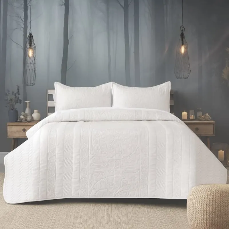 Quilted bedcover