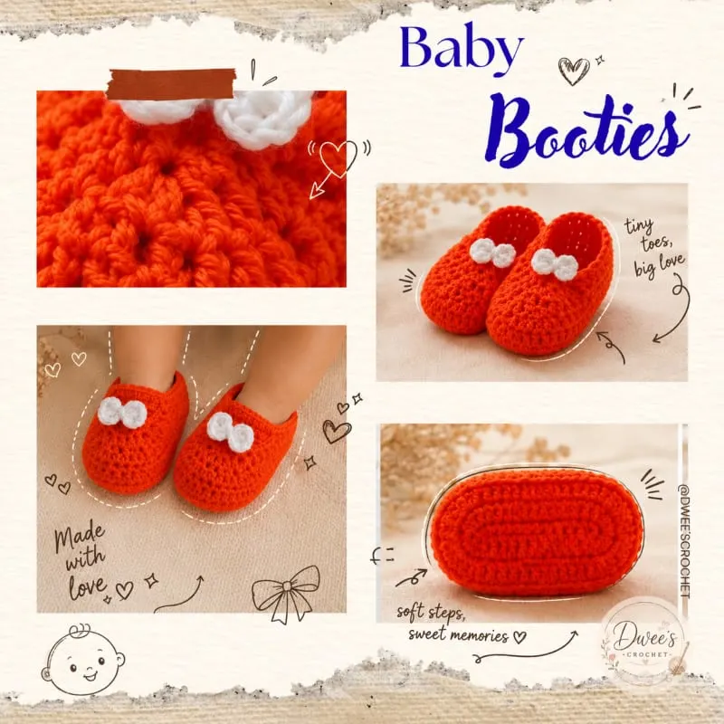 Baby Booties 🧡