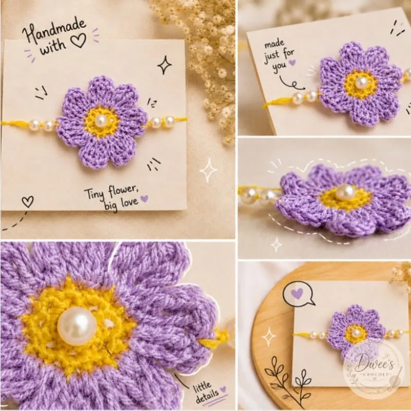 Crochet Rakhi