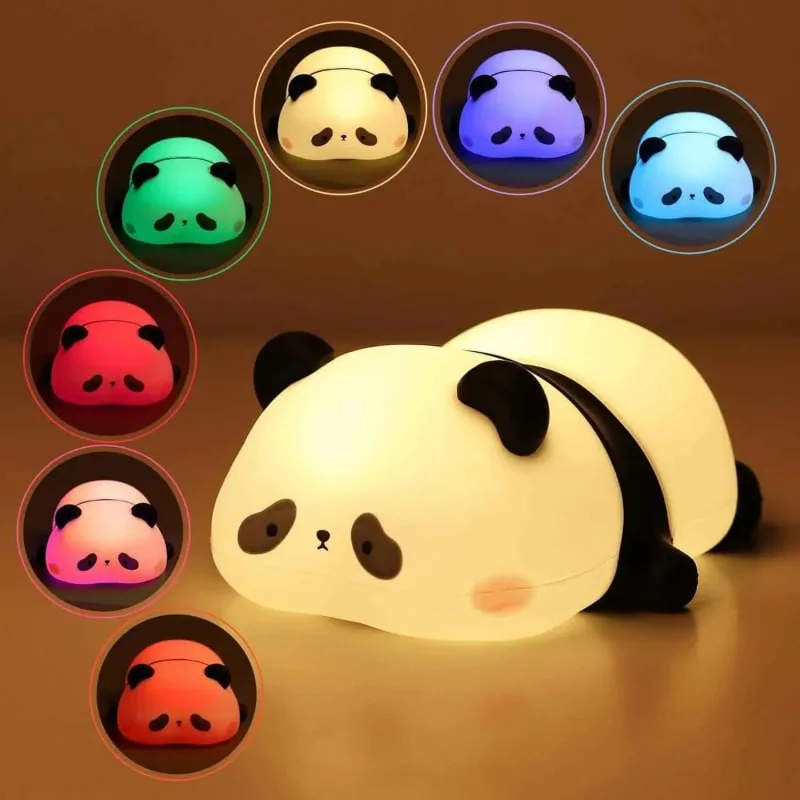 Silicon Panda Lamp