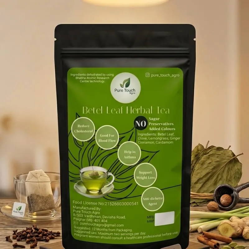 PURE TOUCH AGRO's Betel Leaf herbal Tea