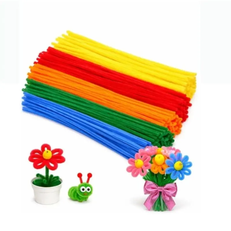 Artcraftbloom pipe cleaner rainbow