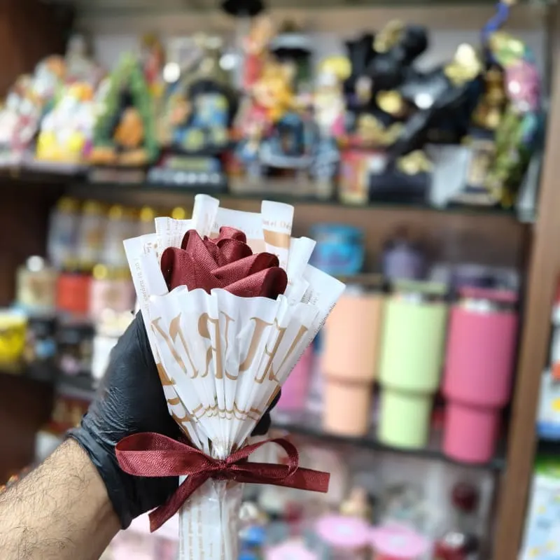 Handmade Ribbon Bouquet