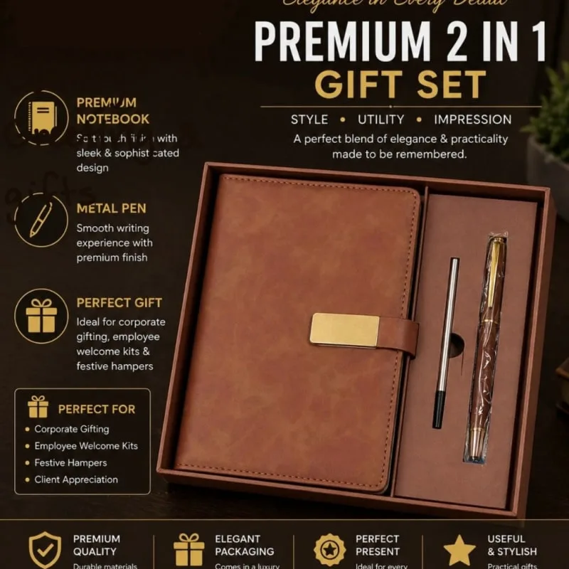 Premium Customized Dairy Pen Gift Set