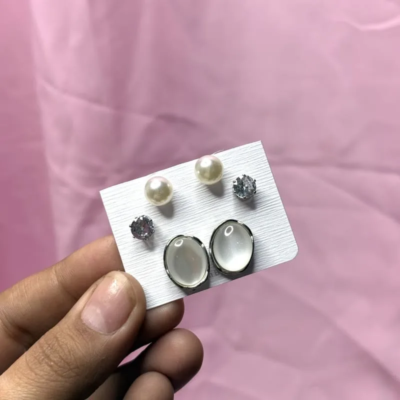 Pearl studs set
