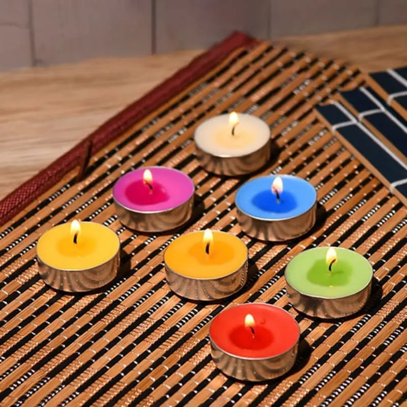 Tea Light Candles - 4 pcs Scented Soy  Wax