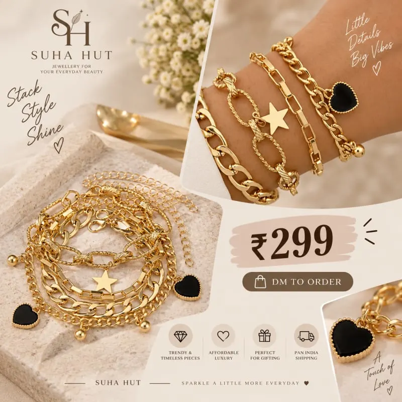 Stack and style bracelet set