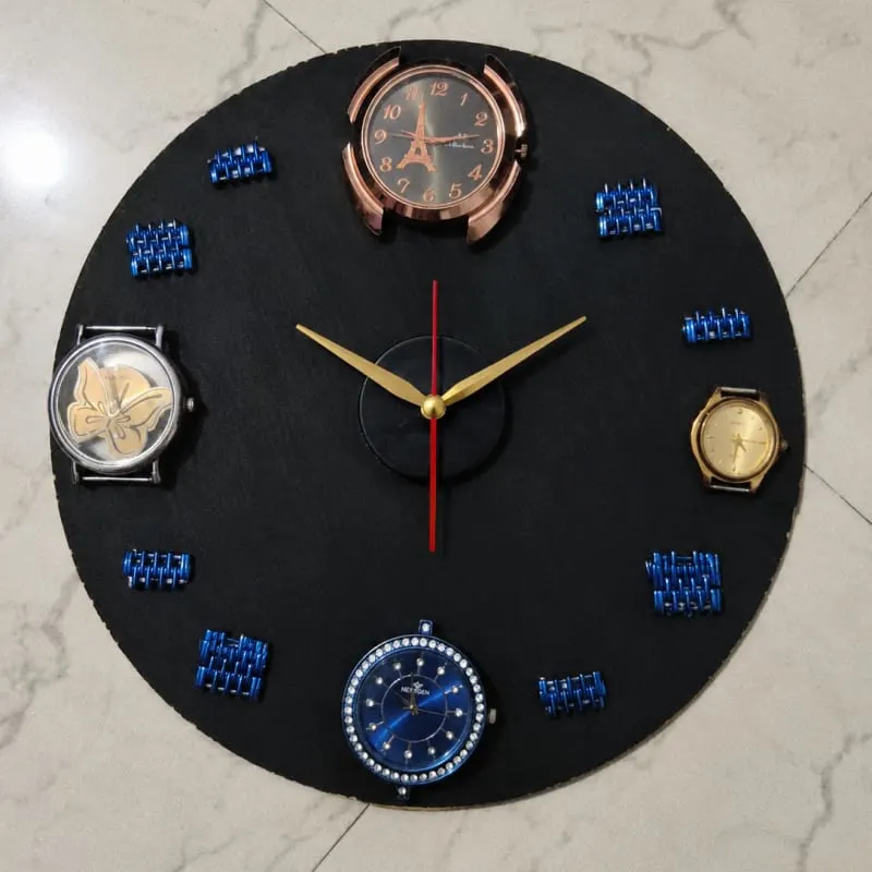 Handmade Luxury Watch Wall Clock - Home Decor