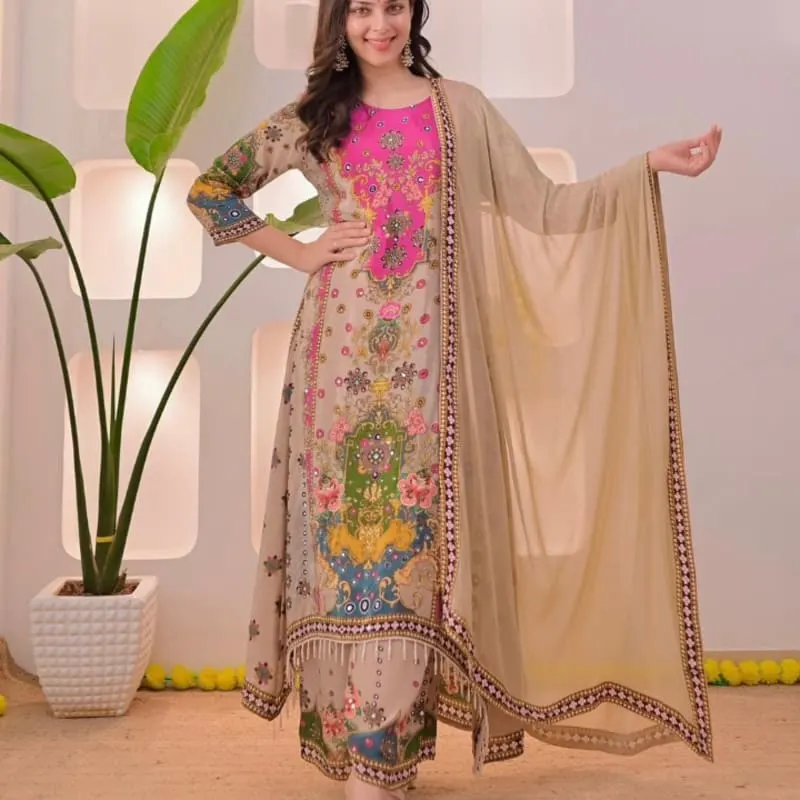 Anarkali suit sitch