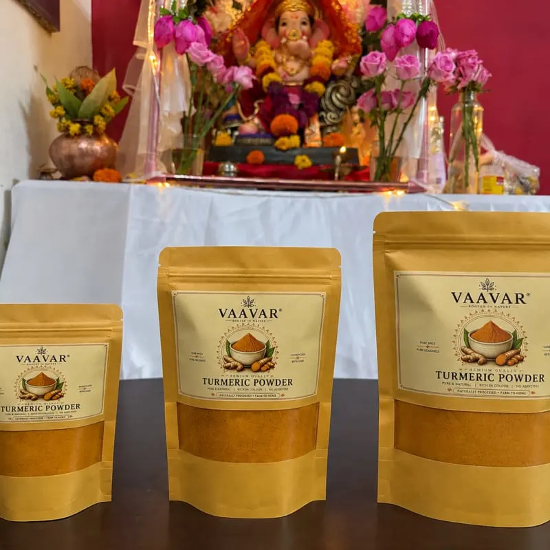 Straight from our farm, this organic turmeric powder is hand‑ground and packed f