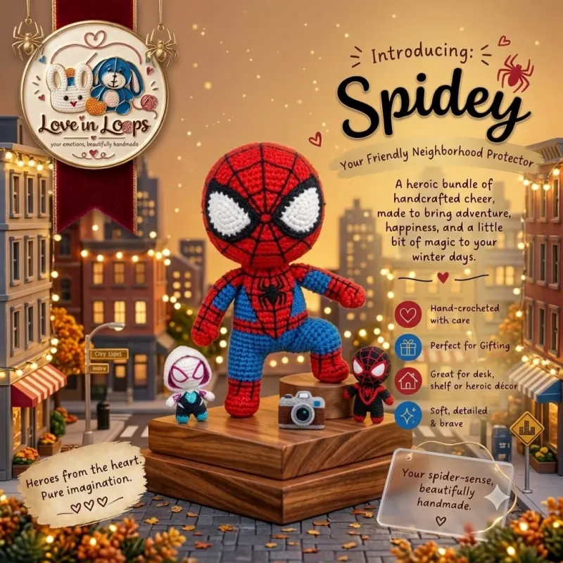 Spide keychain